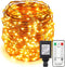 ER CHEN Fairy Lights Plug in, 8 Modes Dimmable Waterproof 165 Ft