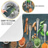 Cooking Herbs Spices Dish Drying Mat for Kitchen, 18 X 24 Inches Dry Dishes Pads Mats, Tableware Protector for