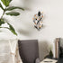 15x7.5x3.5, Zingz & Thingz Beauty in The Petals Collection Floral Lily Tealight Candle Wall Sconce, Amber Lilies