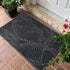 Yimobra Front Door Mat Outdoor Entrance, Ultra Water Absorbent, Heavy Duty Non-Slip Rubber Backing, 29.5x17 Inch