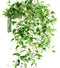 FiveSeasonStuff 28ft 10-Vine Set, Elegant Artificial Silk Clematis Leaves, Versatile Decor for Any Occasion