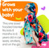 Birdy Boutique Car Seat Poncho for Kids, Reversible Warm Blanket Safe to Use Over Seat Belts, Mermaid Floral