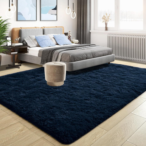 5x8 Tepook Soft Fluffy Rugs for Living Room, Shaggy Area Rug for Bedroom, Modern Shag Rug Fuzzy Carpets for Kids, Plush
