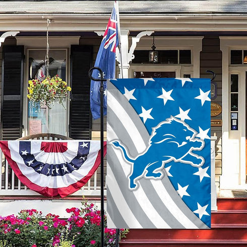 Welcome Decorations Garden Flag, 12 X 18 Inch Outdoor Football Sport Fans Double Sided House Flag