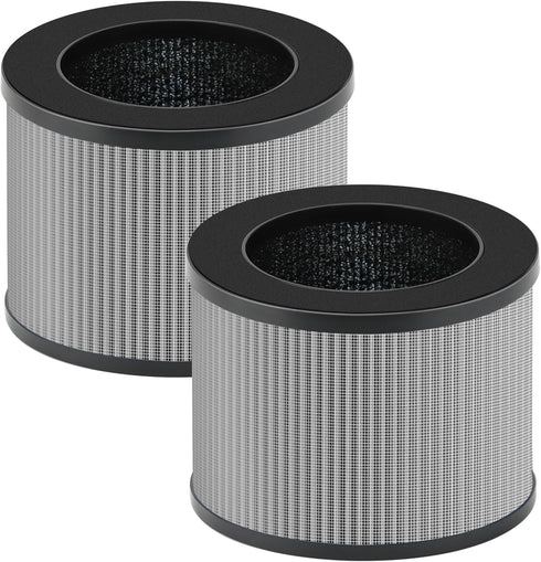 MK01 & MK06 True HEPA Filter Replacement for MK01 MK06, TZ-K1 and DH-JH01 Air Purifier, Smoke Remover Version