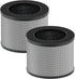 MK01 & MK06 True HEPA Filter Replacement for MK01 MK06, TZ-K1 and DH-JH01 Air Purifier, Smoke Remover Version