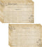 Recipe Cards 4x6 - Pack of 100 Double-Sided Blank Cards for Weddings, Bridal Showers, and Christmas Gifts