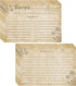 Recipe Cards 4x6 - Pack of 100 Double-Sided Blank Cards for Weddings, Bridal Showers, and Christmas Gifts