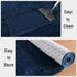 Soft Navy Blue Runner Rugs, 2x4 ft Plush Fluffy Carpets for Bedroom, Shag Furry Area Rug for Living Room Girls Kids Room