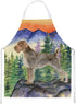 Caroline's Treasures SS8226APRON German Wirehaired Pointer Apron, Large, Unisex, Multicolor, Cooking Kitchen Server