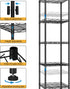 5-Wire 11.6" 11.6" 46" HOMEFORT Storage Shelves, Shelving, Metal Shelving Unit Adjustable Storage Shelves Rack