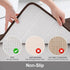 Buganda Bathroom Rug and Mat Set, 2 Piece Memory Foam Bath Mat and U-Shaped Toilet Rug, Soft Non Slip Absorbent
