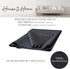 House2Home 40 Inch x 3 Yard Upholstery Black Cambric Dust Cover Fabric Replacement for Sofa Chair Furniture and Twin Box Spring Foundations, Conceals Springs and Webbing Inside Furniture by House2Home