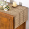 Socomi Boho Table Runner Summer Farmhouse Burlap Jute Bamboo Rustic Dining Kitchen