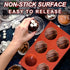 2 Pack Large 6-Cavity Semi Sphere Silicone Molds, Non-Stick Baking Mold for Hot Chocolate Bombs & Cakes