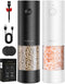 FORLIM Electric Salt and Pepper Grinder Set, USB Rechargeable, Automatic Salt Pepper