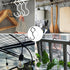 20 Hanging,4 Inch Closet Buckle,Closet (20Pack, PCS S Hooks for Heavy Duty Hooks with Safety Hooks Hanging