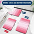 OLANLY Pink Bathroom Rug Mat 36x24, Extra Soft Absorbent Microfiber Non-Slip Plush Shaggy Bath Carpet