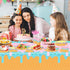 Bzhouyy 121pcs Summer 24 Ice Cream Party Supplies Kit, Includes Ice Cream Themed Plates Cups Napkins Cutlery Touchdown