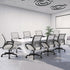 Yaheetech Ergonomic Office Chair, Mid Back Computer Chair with Lumbar Support, Adjustable Rolling Swivel