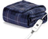 Sunbeam Royal Ultra Heated Personal Throw / Blanket, Cozy-Warm, Adjustable Heat Settings, Rodeen Blue Plaid