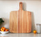 ZeQi Acacia Wood Cutting Board with Handle 14''X10'' / Charcuterie Board/Serving Board/Cheese,