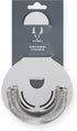 Viski Hawthorne and Bartending Strainer, Stainless Steel Cocktail Strainer for Drinks