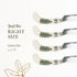 Spode Christmas Tree Cheese Spreaders, Set of 4, 4.75" Stainless Steel Butter Knife