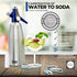 8g C02 1L/1 ICO Soda Siphon, Sparkling Water Maker, Soda Maker, Carbonated Water Machine for Fresh Soda Water