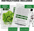 500 Buttercrunch Lettuce Seeds for Planting - Heirloom Non-GMO Vegetable Seeds for Planting - Hydroponics - Microgreens