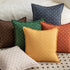 Pack 2 24 24 Inch MANDIOO of Burlap Linen Throw Pillow Covers Woven Textured Modern Farmhouse Cushion Covers Pillowcase