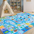 4x6 Kids Play Rug, Ultra-Soft Educational Animal & Season Shape Carpet, Non-Slip Washable Floor Mat for Nursery Bedroom