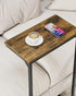 28.7 inch TB01BB071 TUTOTAK C Shaped End Table, Tv Tray, Small Side Table, Tall Couch Table, Tray Table, Sofa Table