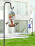 60 Inch 5 XDW-GIFTS Bird Feeder Pole for Outdoor, Shepherds Hooks Heavy Duty Garden Pole for Hanging Plant Basket