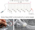 13ft 96 16 8 Decorman Butterfly Curtain Lights, LED USB Window Fairy Lights Butterflies Modes Firefly Twinkle Timer