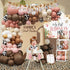 YJDFWAUT 1st 1 My Rodeo Birthday Decorations Girl, Western Cowgirl First Birthday Party Supplies, Cowgirl Balloon Arch