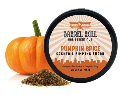 Barrel Roll Bar Essentials Fall Cocktail Rimmers - Finishing Sugar Garnish for