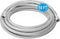 Refrigerator Water Line, 10 FT Premium Stainless Steel Braided Ice Maker Water Hose with 1/4" Fittings