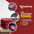 50 Pack 14 14 Shop Towels Polycotton Cleaning Cloth - Red Reusable Kitchen Towels Cleaning Highly Absorbent Lint-Free
