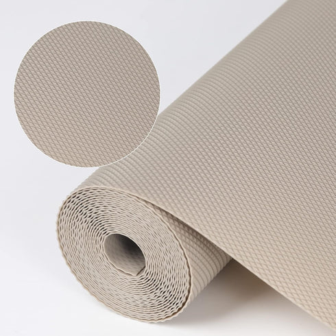 Kitchen Shelf Liner Drawer Liners, Non-Adhesive Waterproof Fridge Mats for Drawers, Shelves, Pantry