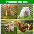 15.7IN 33FT,Plastic 100 Black Plastic Chicken Wire mesh x Chicken Wire Fencing,Poultry Netting,Plastic mesh