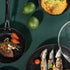 Stainless Steel Frying Pan with Ergonomic Handle, Quick & Uniform Conduction for Bacon, Steak, Egg