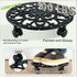 14 Inch 1 Pack Rolling Plant Stand with Wheels Metal Plant Caddy with Wheels Heavy Duty Round Plant Stand Indoor Iron