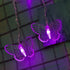 13ft 96 16 8 Decorman Butterfly Curtain Lights, LED USB Window Fairy Lights Butterflies Modes Firefly Twinkle Timer