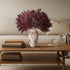 Suncalla 4 30 Inch Pcs Dusty Plum Sedum Berry Stem for Vase Artificial Faux Rusty Plum Pick Branch Spray Floral Stem