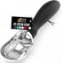 GORILLA GRIP Heavy Duty Ice Cream Scoop, BPA-Free, Dishwasher Safe, Comfortable Zinc