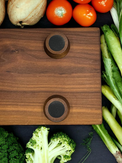 Wooden Cutting Board Feet Kit - Silicone Rubber Feet for Raised Cutting Board, Chopping Board Feet