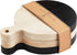 Mud Pie Circle Paulownia Board Set, 8 1/4" x 6 1/4" Diameter