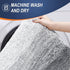 OLANLY 59x24 Bathroom Rug Mat, Extra Soft Microfiber Non-Slip Plush Shaggy Runner, Machine Washable Light Grey