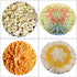 Cake Leaves Baking Pie Crust Cutters, Set of 4, Random Color